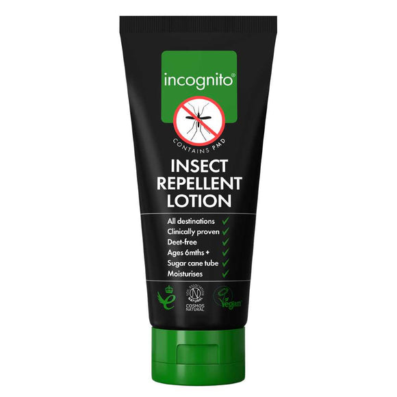 100% plant based Insect Repellent body lotion - scientifically tested moisturiser that provides up to 7 hours of repellent protection, Deet-Free, Green Packaging, Vegan, Organic, Natural, Aloe Vera, Child-Friendly, Java Citronella Oil, Essential Oil, Lotion 