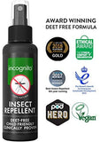 Ethical, Vegan, Environmentally Friendly, Queens Award, Child-Friendly, Deet-Free, Incognito, Java Citronella Oil, Insect Repellant, Mosquitoes